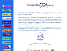 Tablet Screenshot of parenthoodkids.com